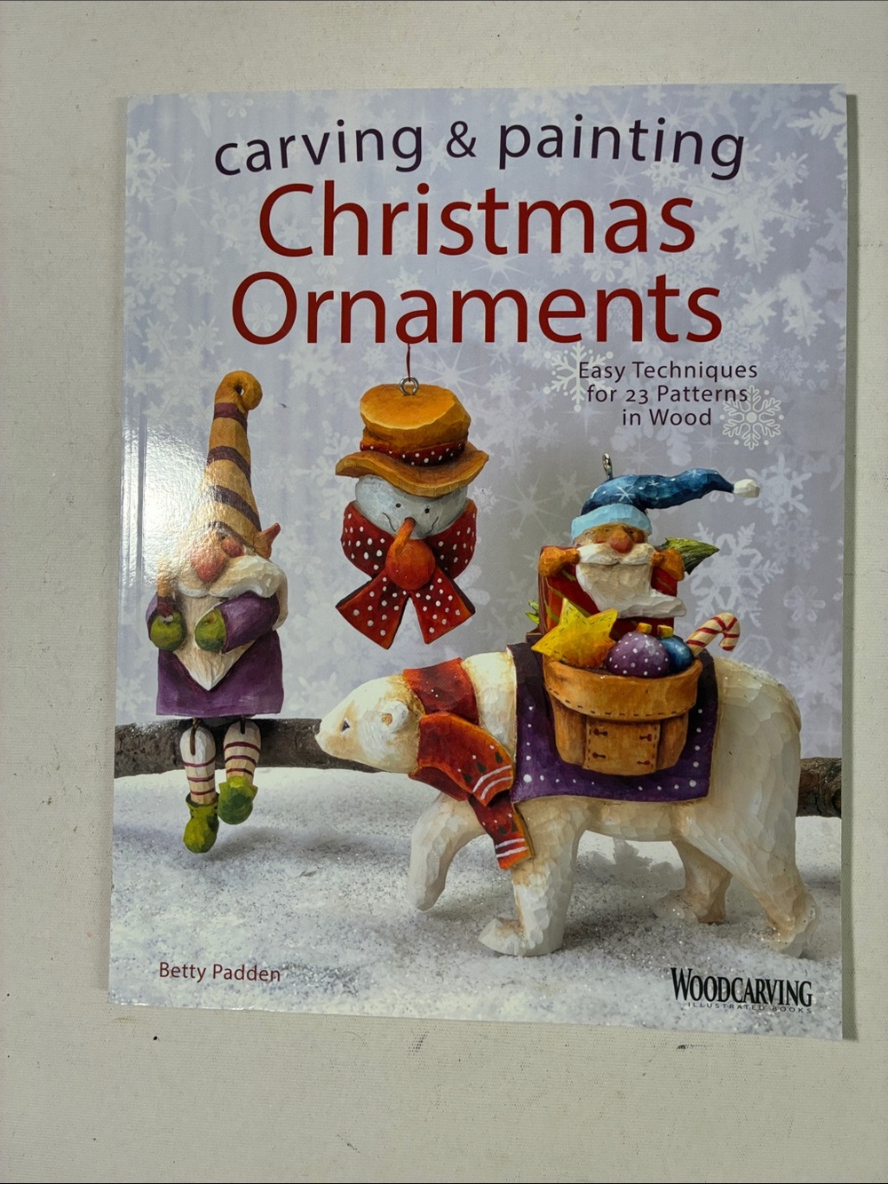 Carving & Painting Christmas Ornaments Book - Multicolor